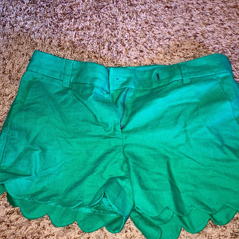 J. Crew scalloped shorts!